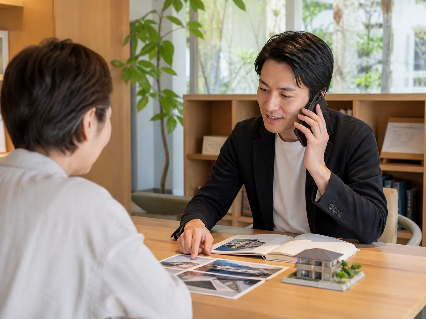 アフター相談窓口の様子